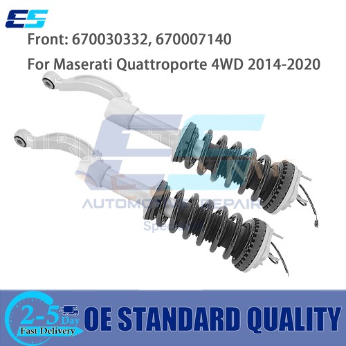 Front shock spring strut - 2x,