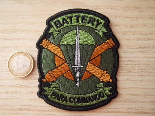 écusson battery para - , commando