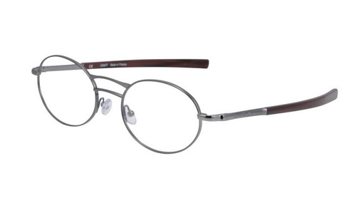 Lunettes vue ovales gris - de,