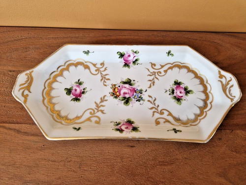 Plat cake porcelaine - à, en