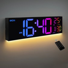 Horloge Murale Numérique LED