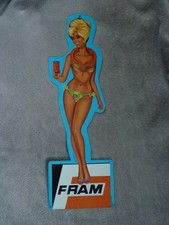 ANCIENNE PIN UP FRAM FILTRES