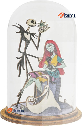 Figurine bois jack et - en,