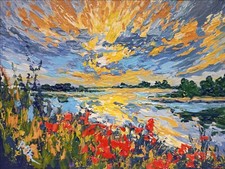 Colorful Sunrise Original