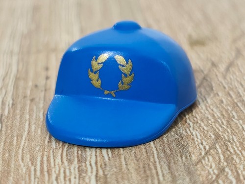 Playmobil casquette bleu - casquette,