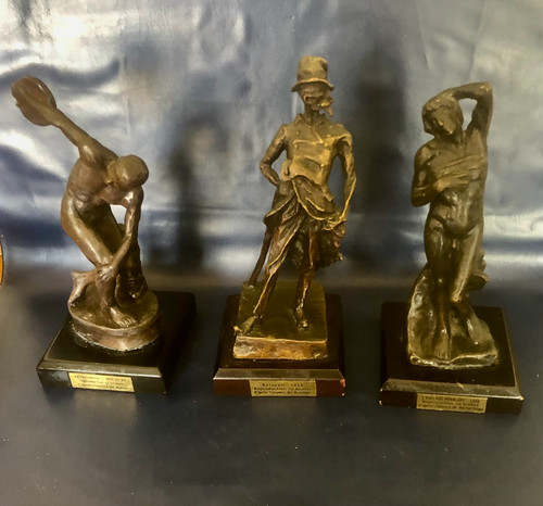 Lot statuettes bronze - lot,