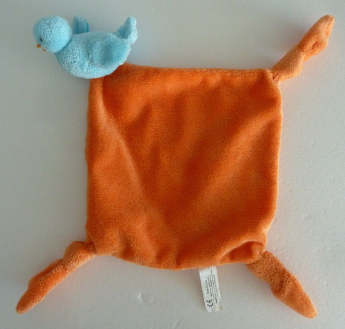 P12 doudou peluche carreblanc - peluche,