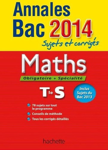 Maths terminale sujets - maths, &