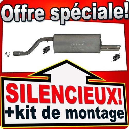 Silencieux arriere pour opel - silencieux,