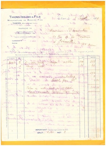 Thiers usine - thiers, (63)