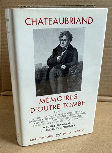 Chateaubriand mémoires - chateaubriand,