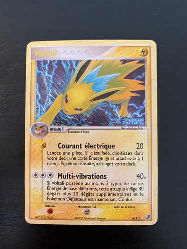 Carte pokémon voltali 8 115 - pokémon, 8/115