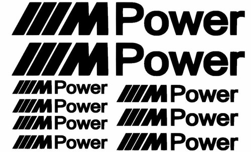 Stickers bmw mpower sport - 9, /