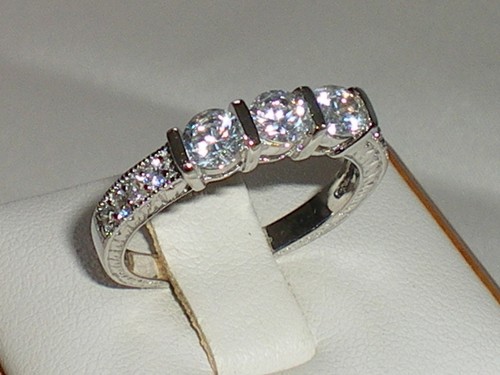 Bague éternité argent - bague, en