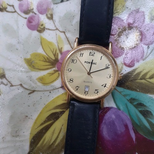 Montre quartz pontiac avec - quartz,