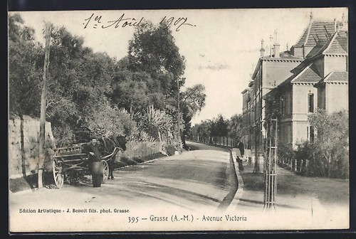 Cpa grasse avenue victoria - cpa,