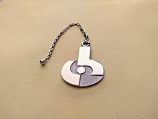 ANCIEN PORTE CLÉS À CHAINETTE RADIO FRANCE (ORTF, FRANCE INTER, MUSIQUE, PARIS)