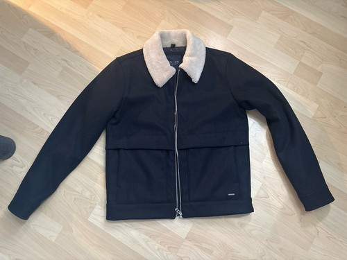 Veste teddy smith noire - smith, col