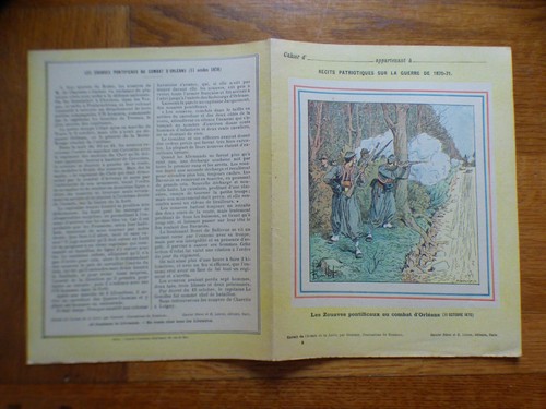 Protege cahier guerre 1870 - protege, 1870-71