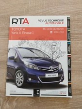 REVUE TECHNIQUE TOYOTA YARIS 3