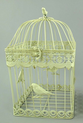 Cage oiseaux antique - cage,