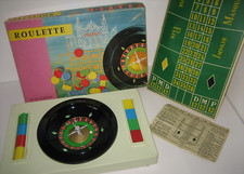 Ancien jeu de Société Jeu de la Roulette Casino Complet