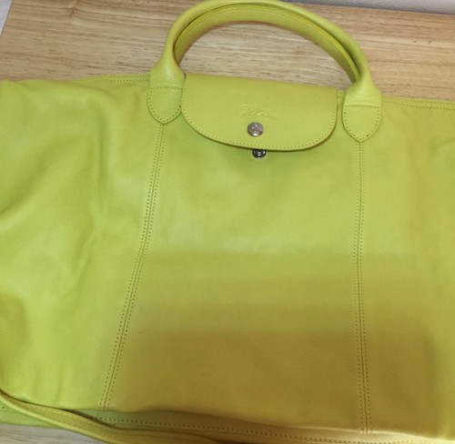 Longchamp pliage cuir - pliage,