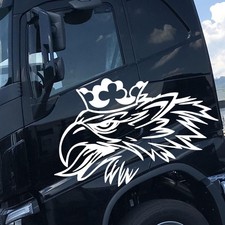 Autocollant Greif Décor 120CM X 59CM Autocollant Blanc Scania Camion KX037