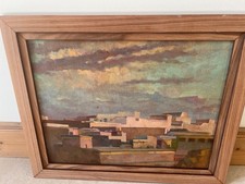 Tableau orientaliste vue - tableau, orientaliste,