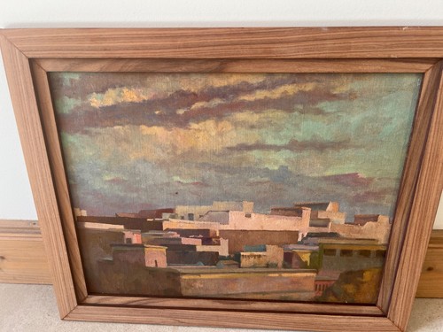 Tableau orientaliste vue - tableau,