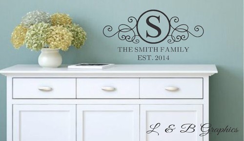 Family wall decal - family, decal-