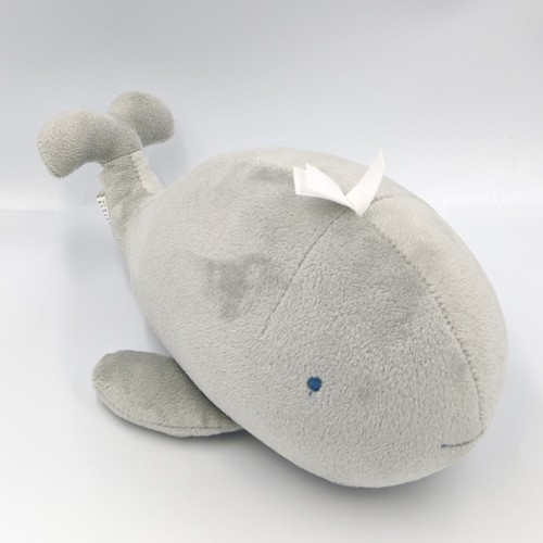 Doudou baleine grise - , monoprix