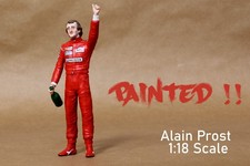 ALAIN PROST PAINTED FIGURE