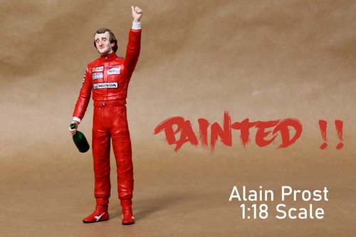 Alain prost painted figure - alain,