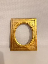 Ancien Cadre Photo Vue Ovale