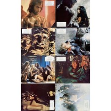THE SWORD AND THE SORCERER French Lobby Cards x8 - 9x12 in. - 1982 - Albert Pyun