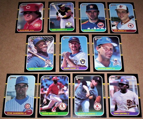 1987 donruss baseball - 1987,