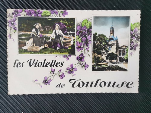 Cpa les violettes de - les,