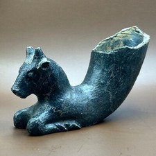 Très rare rhyton de vin tête
