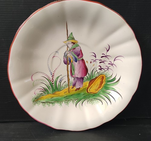 Assiette soucoupe faience - assiette,