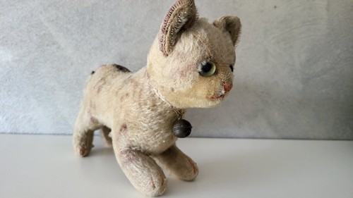 Peluche steiff mohair - mohair, chat