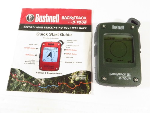 Bushnell backtrack gps tour - bushnell, d-tour
