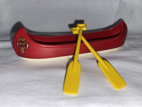 Playmobil canoë rouge - canoë, la
