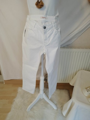 Pantalon blanc camaïeu - blanc,