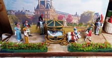 diorama UNIQUE signé DELSAL le ROI de ROME aux Tuileries - plomb 1/35e EMPIRE 