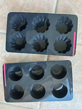 Lot 2  plaques 6 muffins + 6
