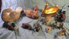 Collection de  de 12 canards