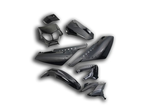 Kit carénages noirs t4tune - kit,