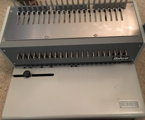 Ibico kombo punch comb - ibico, manual