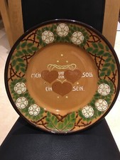 ancienne assiette en terre